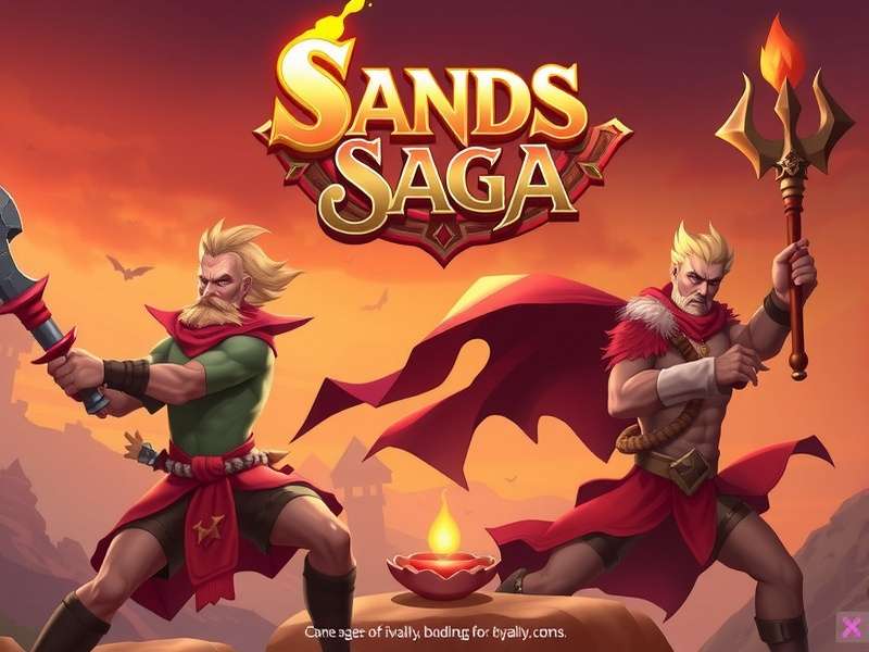 Sands Saga Game Hero Image